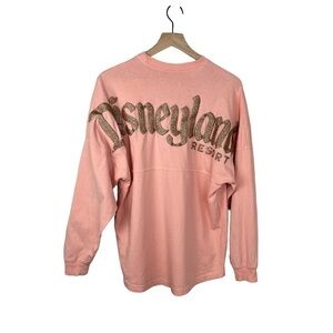 Disney Parks Spirit Jersey Glitter Spellout Disneyland Resort